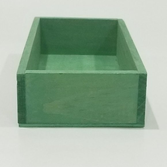 San Francisco Soap Company - Wood Display Box - Faded Green - Picture 7 of 13